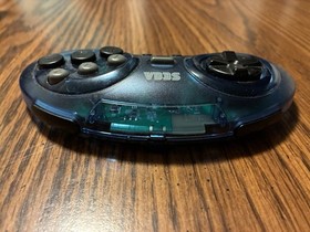 Retro-Bit 2.4 GHz Wireless Controller 8-Button Sega Genesis Blue