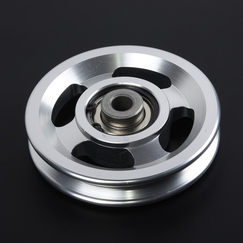 1 X 73-114mm Seilrolle Aus Aluminium Für Fitnessstudio Fitness Club Gym Teile