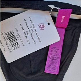 L'Agent Provocateur & Monica Penelope Cruz Black Bikini Swimwear Top - Size S