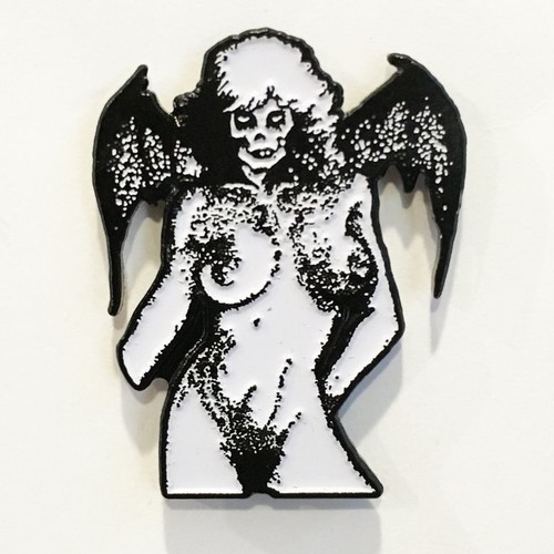 UNHOLY PASSION Samhain Metal Enamel Pin Misfits Danzig punk metallica horror