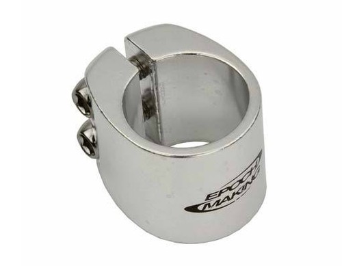 BICYCLE SEAT POST CLAMP 28.6MM 2-LOCK BOLTS CRUISER LOWRIDER BMX MTB CYCLING