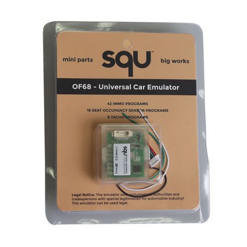 SQU OF68 Universal Car Emulator Seat Occupancy Sensor Tool Tacho IMMO Programs