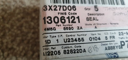 New Genuine Ford Fiesta C max B Max Focus etc Thermostat Seal Gasket