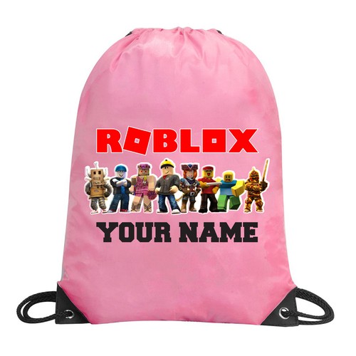 Personalized Roblox Family Drawstring Bag PE Ballet Swimming-URB106