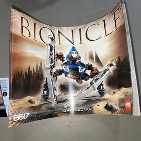 LEGO Bionicle #8617 Vahki Zadakh; Complete With Manual.