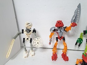 Lego Bionicle Lot 2001 2002 Toa Mata Tahu Lewa Nui Gali Kopaka Nuva Tahnok