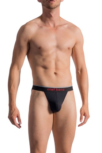 Olaf Benz RED 1766 Rio Tanga Bikini Brief Underwear RED BLACK