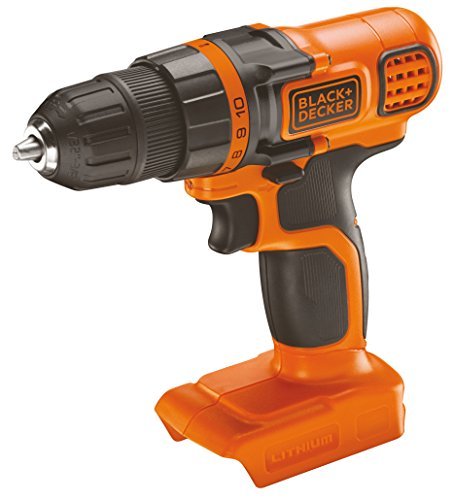 18V Planetengetriebe, Black+Decker Li-Ion Akku-Bohrschrauber Bohrmaschine