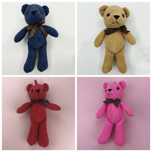 Details about / Newborn Baby Girls Boys Bear Photography Prop Photo Crochet Knit Toy Plsei Cnsdm