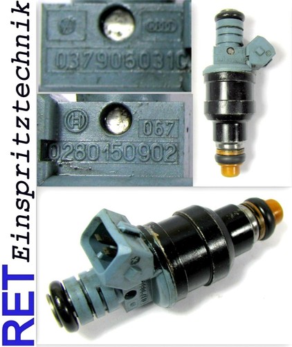 Buse d/'injection Bosch 0280150902 Audi 80 B 4 037906031 C nettoyés /& examiné