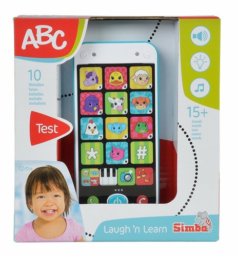 Simba Abc Babytelefon Kleinkinder Rhytmikspielzeug Spielzeughandy Smart Phone