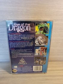Rise of the Dragon Sega CD 1994 Complete w/case manual