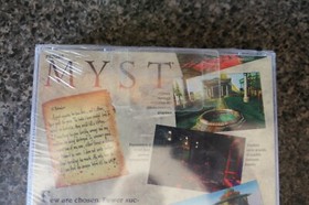 Myst (Sega Saturn, 1995) (Brand New Factory Sealed) With Unused Hook On Back