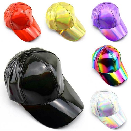 Damen Herren Baseball Cap basecap cap mütze baseballcap kappe cap PU Laser De