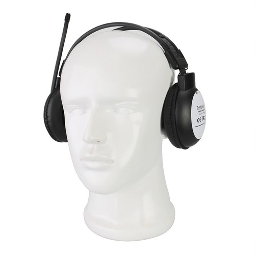 TR101 FM Headphone Radio Receiver Over Ear Wireless Headset Radio Receiver J6T1