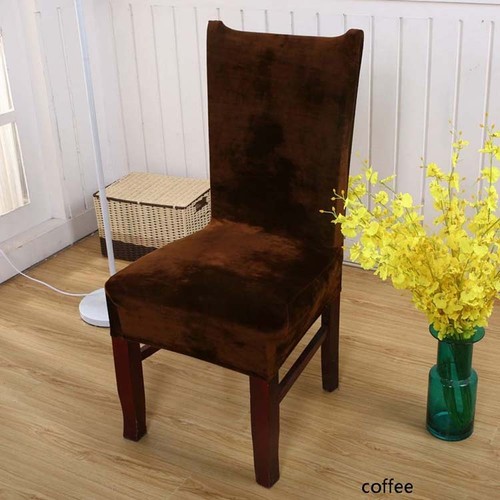 Comfortable Velvet Chair Cover 7 Colors Living Room House Decor Warm Hot Sale