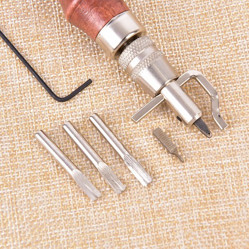7 in 1 Set Pro Leathercraft Adjustable Stitching and Groover Crease Leather .WR