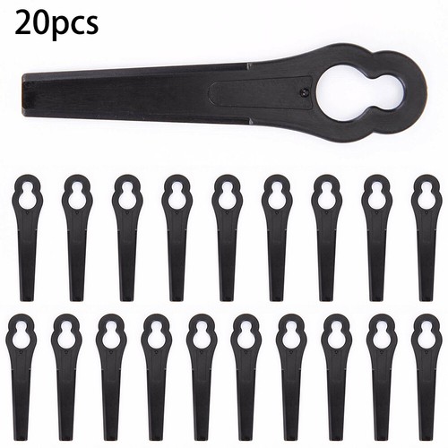 20* Cutter Blades For Einhell BG-CT 18 Li RG-CT 18//1 Li GE-CT 18Li Bald Black