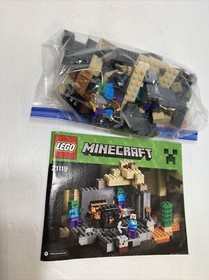 lego minecraft 21119 the dungeon building set with manual
