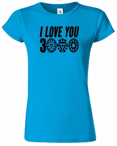 I love You 3000 Ladies T-Shirt Thanks Inspired Movies Womens Top Tee Tshirt