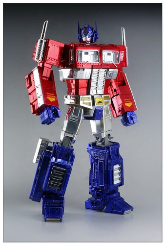 New MP10X Electroplated version Optimus Prime Transformers Action figure Toy ko