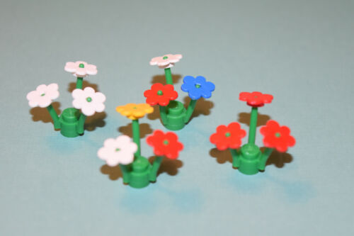 Lego Town City Flowers ~ 12 Stems /& 36 Flower Petals ~ Pick Your Color