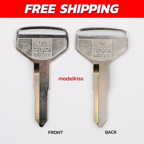 2X BLANK KEYS TOYOTA FIT LANDCRUISER FJ40 FJ45 HJ45 HJ47 BJ40 BJ42