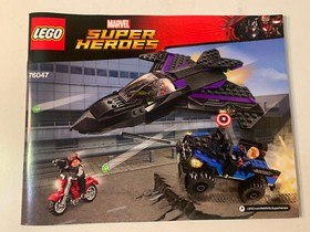 LEGO Marvel Super Heroes: Black Panther Pursuit (76047) 99% Complete