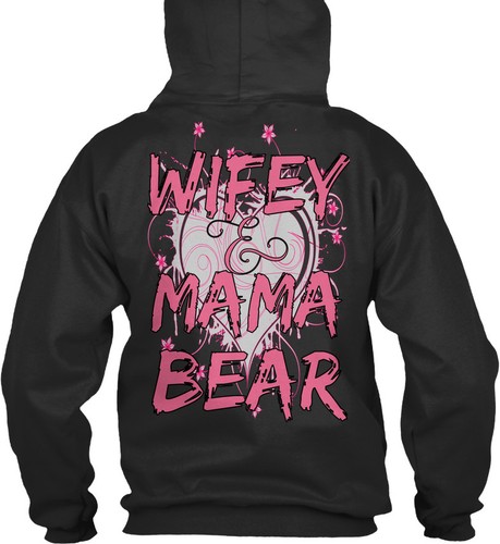 Wifey /& Mama Bear Standard College Hoodie