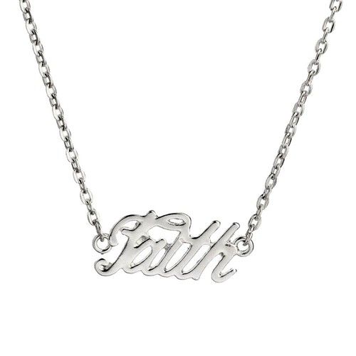 Charms Letter Word Pendant Clavicle Chain Necklace Jewelry Men Women Jewelry