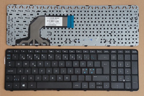 For HP Pavilion 15-n010eo 15-n018so 15-n019eo 15-n020so Keyboard Nordic Frame BK