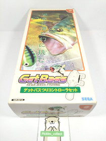 Dreamcast Fishing Rod Controller HKT-8700 Box w/Box Language Japanese