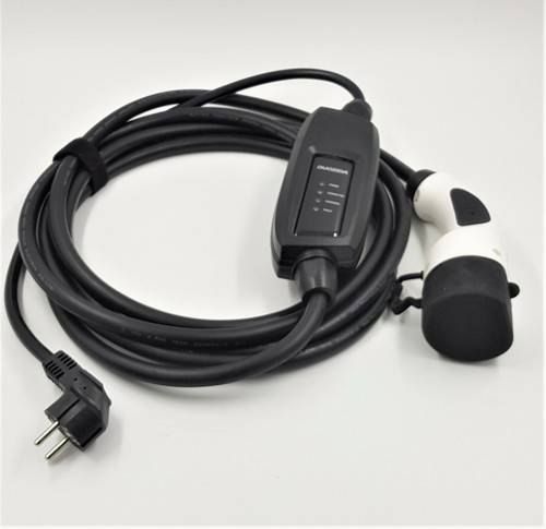 Europäisches Elektrokabel für Elektrofahrzeuge Schuko-Stecker an TYP 2 16 Ah