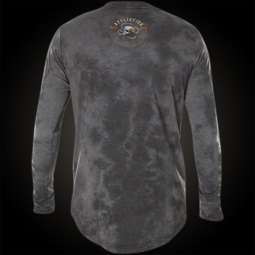 AFFLICTION Pullover Manitoba Grau Sweatshirts