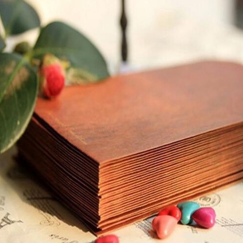 Vintage Classic 2Pcs For Wax Seal Manila Postcards Envelope Retro Wax Envelope