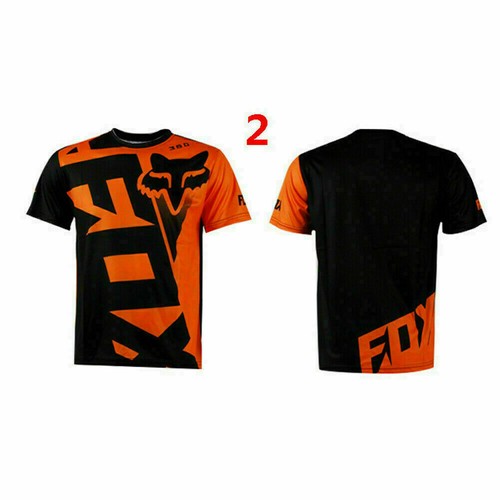 Men’s FOX Riding Jersey Short Sleeve T-shirts Motocross//MX//ATV//BMX//MTB Dirt Bike