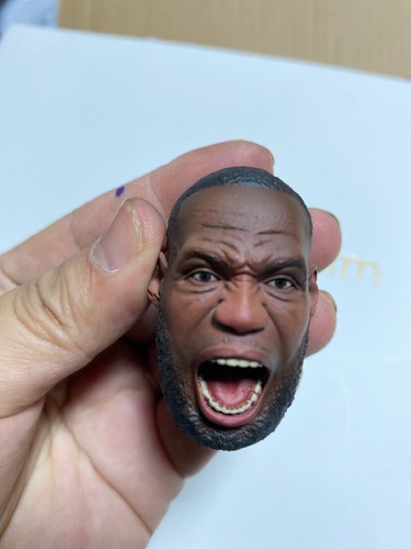 Details about / 1:6 Male Soldier LeBron James Head Sculpt Fit 12/" HT PH Action Figure Body Toys