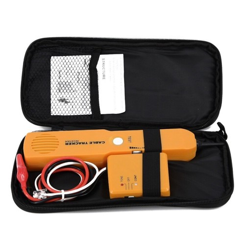 Tester Telephone Wire//LAN Tone Generator Probe Tracker Tracer Kit For RJ11 Cable
