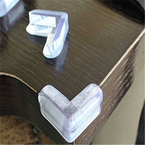 2//10PCS Baby Child Safe Silicone Protectors Table Corner Edge Protection Covers