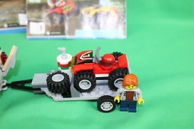 LEGO City (60148) ATV Race Team, Used, Complete w/Manual, no box, Read discripti
