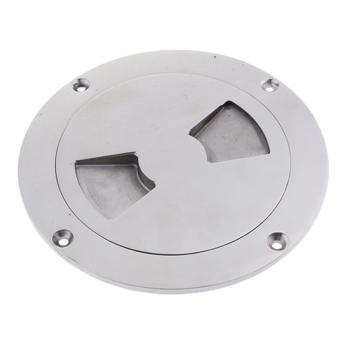6.93/" Stainless Steel Boat Inspection Plate Deck Access Cap Marine Hardware