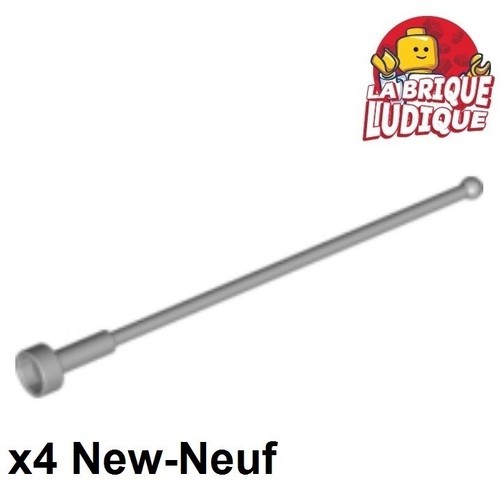 Light Bluish Gray 2569 Neu Lego 4x Antenne 8H 8 Lang Grau
