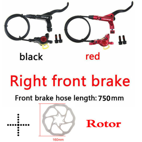 ZOOM HB875 MTB Bicycle Hydraulic Disc Brakes Calipers Disc Brake Rotor 160//180mm