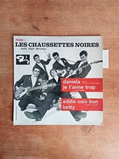 Les Socksettes Noires Eddy MITCHELL Daniela EP 45 TOURS WITH LAUNGE MINT