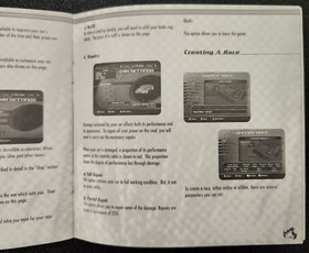 Sega Dreamcast Speed Devils Online Racing 2000 Manual Only