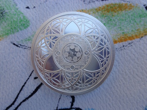 2019 COSMIC TRIVIUM 1 oz Silver Shield Mini-Mintage BU rounds.999 fine silver