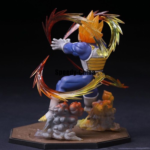 Final Flash PVC Action Figure Super Saiyan Vegeta Battle State Dragon Ball Z **