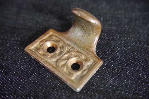 Antique Vintage Ornate Cast Iron Victorian Sash Pull 1900/'s Multiples Available