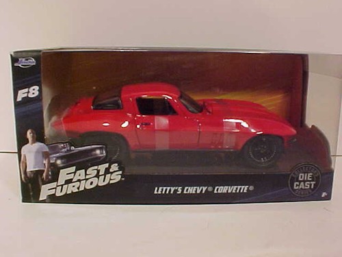 8 pack Fast /& Furious 8 Dom/'s and Letty/'s Diecast Car 1:24 Jada Toys 8 inch F8