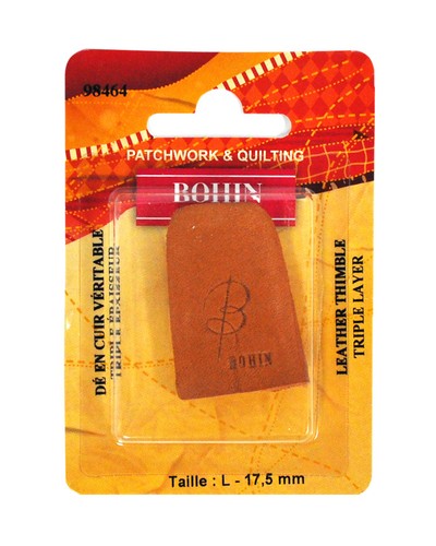 Bohin Leather Triple Layer Large Thimble 98464